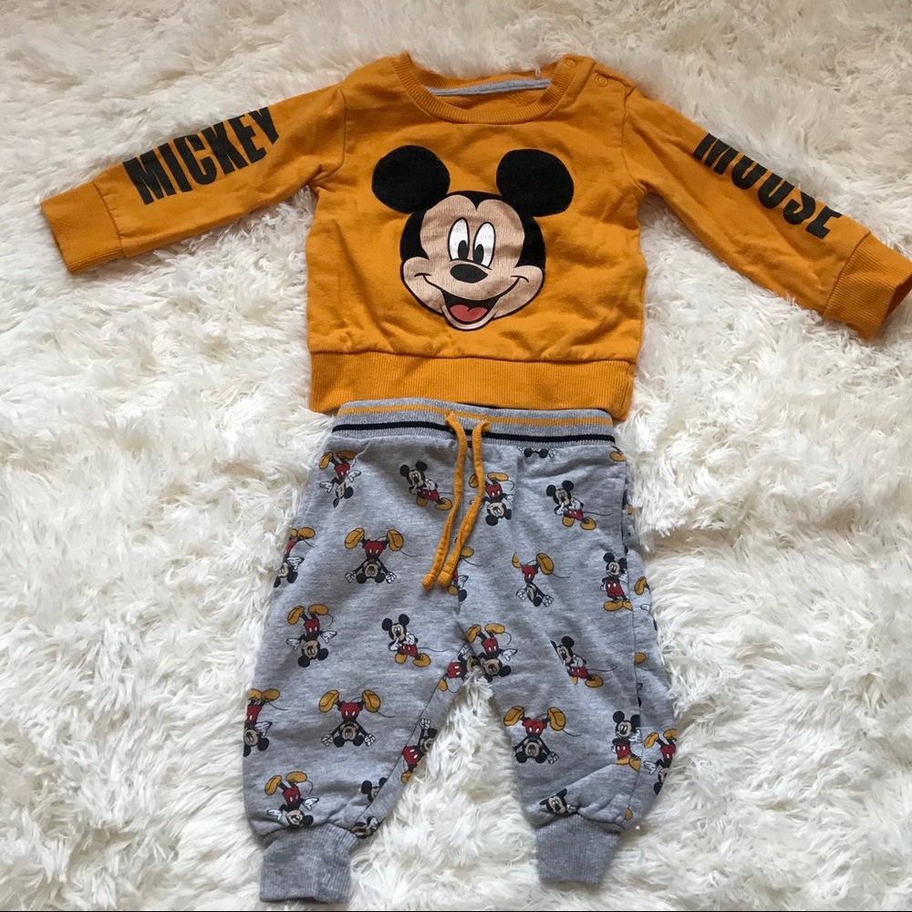 Mickey Mouse Sweatshirt Sweatpants Set